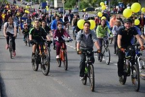 Центр социального обслуживания «Арбат» позвал москвичей на велопарад-2016