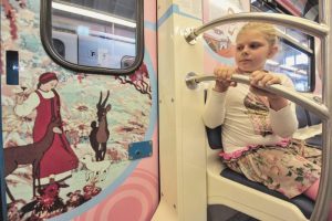 Станцию метро «Боровицкая» показали школьникам из Иркутской области