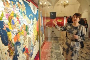Выставка старинных карт Москвы открылась в Доме Пашкова на Воздвиженке