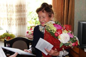 Стрижкова Раиса Федоровна отметила свое 95-летие. Фото: ТЦСО "Арбат"