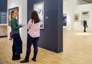 Выставка картин молодой художницы в Музее-квартире Андрея Белого завершится в конце марта. Фото: официальный сайт мэра Москвы