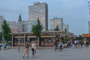 Современный вентилируемый фасад появится в жилом доме на Новом Арбате. Фото: архив, «Вечерняя Москва»