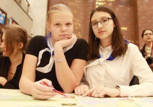 Ученики районной школы посетили музей. Фото: Наталия Нечаева, «Вечерняя Москва»