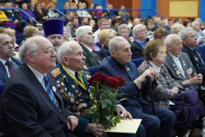 Ветераны посетили форум «Победа нашей памяти» прошел в Центральном округе. Фото: Денис Кондратьев
