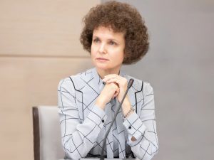Глава Департамента финансов Москвы Елена Зяббарова 
