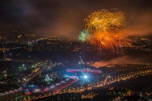 Проход на набережные и смотровые площадки столицы перекроют 9 мая. Фото: Наталья Феоктистова, «Вечерняя Москва»