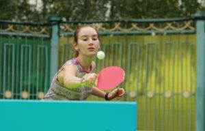 Дистанционный урок по настольному теннису провели в филиале «Наш Арбат». Фото: Наталия Нечаева, «Вечерняя Москва»