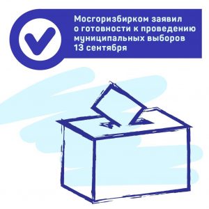 Жителей Москвы проинформировали о готовности к дополнительным муниципальным выборам