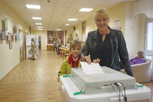 Специалисты рассказали о развитии электронного голосования. Фото: Антон Гердо, «Вечерняя Москва»