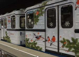Традиционный «Новогодний поезд» будет проходить через станцию Смоленская. Фото: Антон Гердо, «Вечерняя Москва»