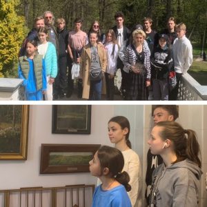 Ученики школы №1234 посетили Музей-заповедник «Абрамцево». Фото: официальная страница школы в социальных сетях