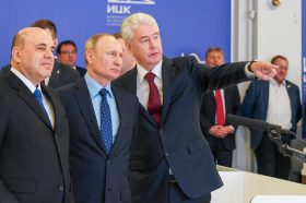 На фото мэр Москвы Сергей Собянин и президент России Владимир Путин. Фото: сайт мэра Москвы