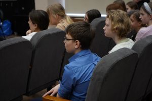 Ученики школы №1234 побывали на интерактивной экскурсии в Музее Москвы. Фото: Анна Быкова, «Вечерняя Москва»