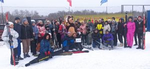 Сотрудники ТЦСО района приняли участие в лыжном забеге. Фото со страницы культурного учреждения в социальных сетях