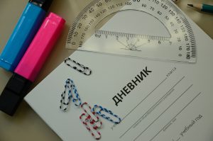 Ученик школы №91 подготовил проект о страхе. Фото: Анна Быкова, «Вечерняя Москва» 