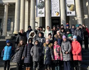 Пушкинский музей: ученики школы №1234 посетили экскурсию изобразительных искусств. Фото: страница школы в социальных сетях