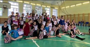 Праздник художественной гимнастики провели в школе №1231. Фото: официальная страница школы в социальных сетях