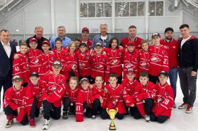 Ученик школы №91 занял III место в Кубке Москвы по хоккею. Фото: Telegram-канал школы №91