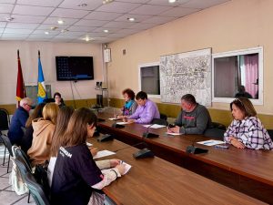 Социальные вопросы обсудили в управе района Арбат. Фото: страница управы района Арбат в социальных сетях
