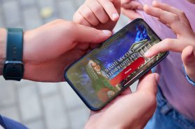 Квесты проекта «Лето в Москве» начались в районе Арбат. Фото: Пресс-служба Мостуризма