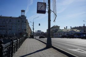 Движение по некоторым бульварам района Арбат перекроют по случаю проведения фестиваля. Фото: Анна Быкова, «Вечерняя Москва»