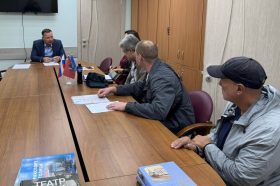 Прием жителей домов состоялся в управе района Арбат. Фото: страница управы района Арбат в социальных сетях