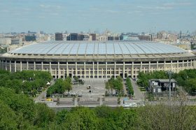 Гибридная ледовая площадка откроется в «Лужниках» 3 августа. Фото: Анна Быкова, «Вечерняя Москва»