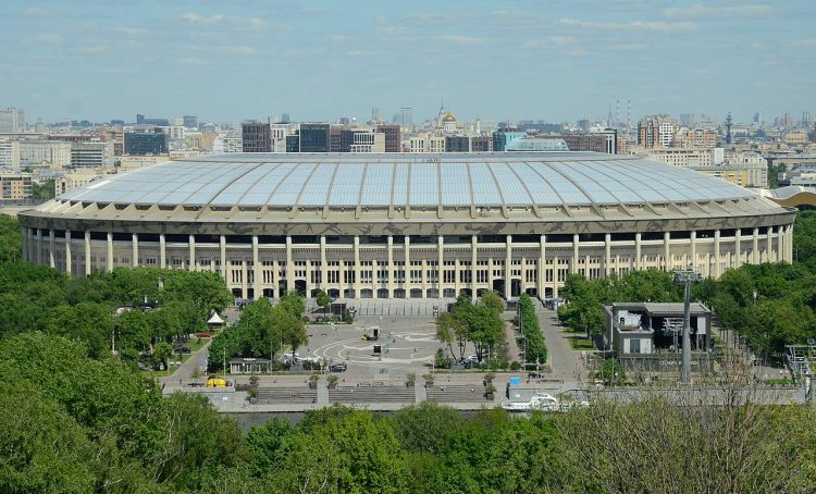 Гибридная ледовая площадка откроется в «Лужниках» 3 августа. Фото: Анна Быкова, «Вечерняя Москва»