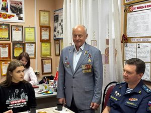 Тематическая встреча состоялась в Совете ветеранов района Арбат. Фото: страница управы района Арбат в социальных сетях