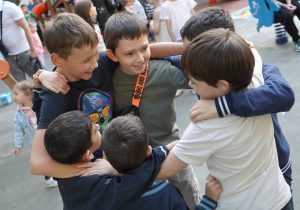 Подборку летних спортивных игр составили в школе №91. Фото: Анна Быкова, «Вечерняя Москва»
