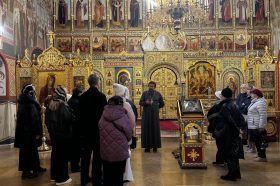 Экскурсию в храм провели в районе Арбат. Фото: страница управы района Арбат в социальных сетях.