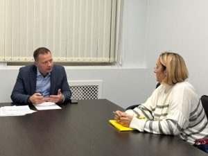 Еженедельный прием жителей состоялся в управе района Арбат. Фото: страница управы района Арбат в социальных сетях.