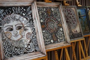 Выставка «Сны о прекрасном» проходит в Доме-музее Марины Цветаевой. Фото: Анна Быкова, «Вечерняя Москва»