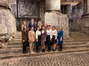 Мировые судьи Москвы почтили память героев Великой Отечественной войны. Фото: пресс-служба департамента по обеспечению деятельности мировых судей города Москвы